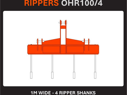 RIPPERS - Tractors 18-50hp