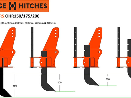 RIPPERS - Tractor 60 - 120hp