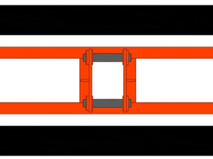 EXCAVATOR DOUBLE ROLLER