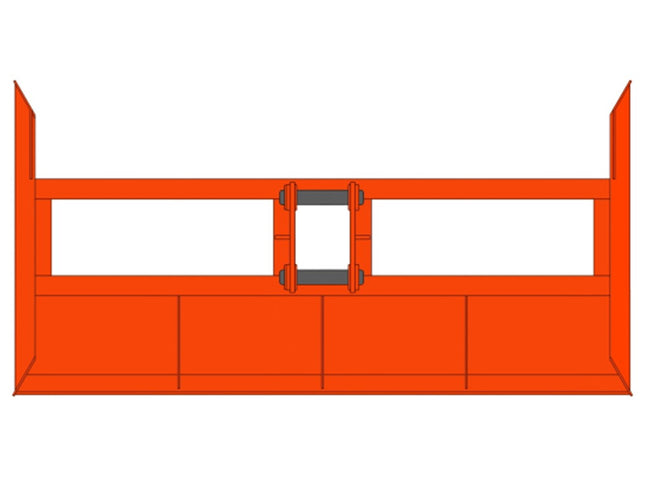 EXCAVATOR GRADER BEAM Scoop Model