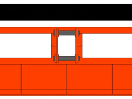 EXCAVATOR GRADER BEAM Scoop Model