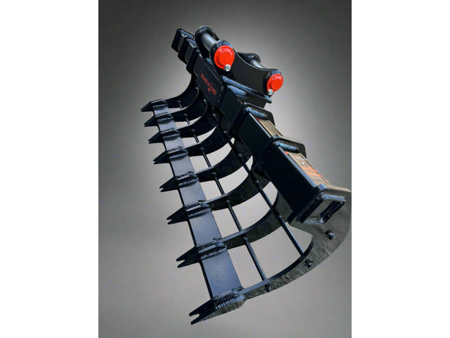 EXCAVATOR ROOT RAKES