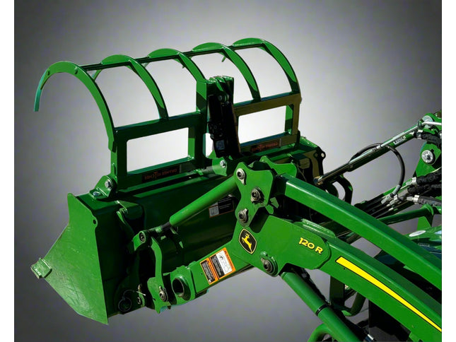 BOLT ON BRUSH GRAPPLE - For John Deere Series 1-3 Tractors