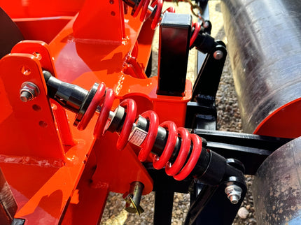 SUBSOILER AERATOR RIPPERS with swing arm roller - Tractor