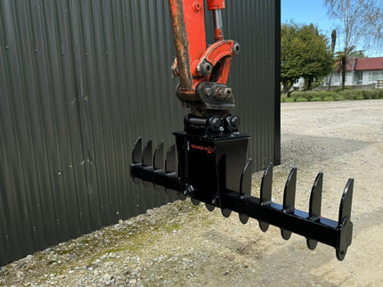 EXCAVATOR RAKES