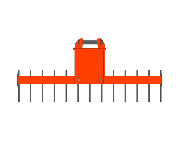EXCAVATOR RAKES