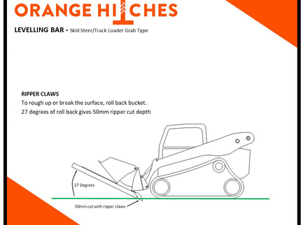 LEVELLING BAR - Skid Steer Grab