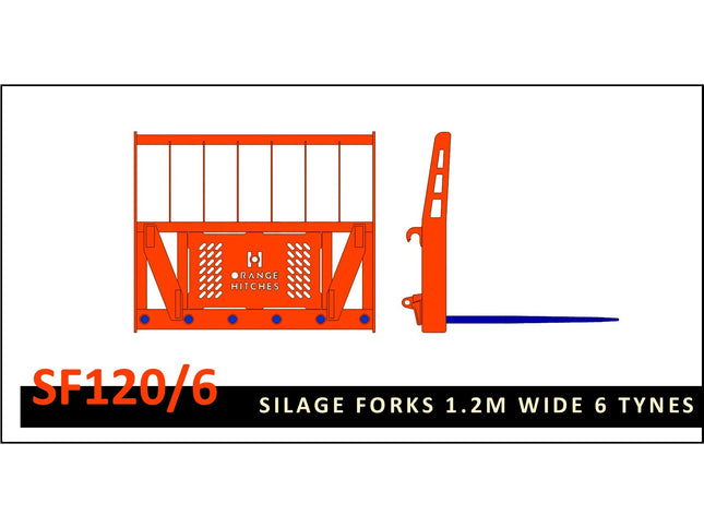 SILAGE FORKS - Heavy Duty