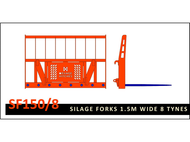 SILAGE FORKS - Heavy Duty