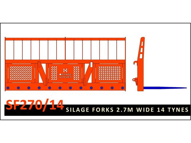 SILAGE FORKS - Heavy Duty