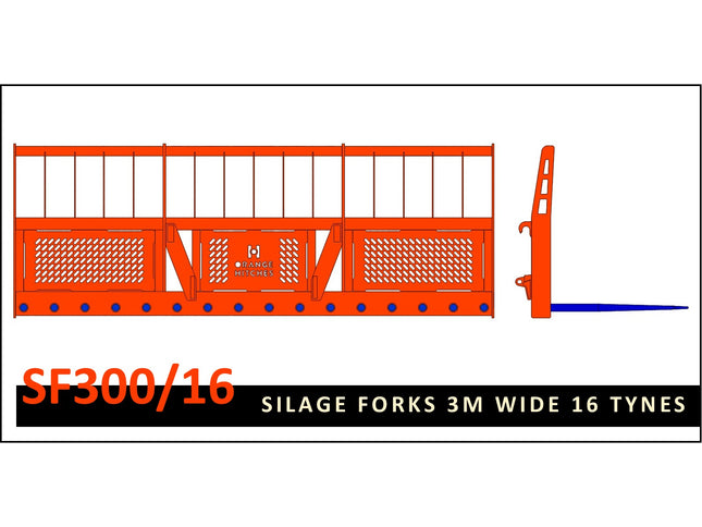 SILAGE FORKS - Heavy Duty