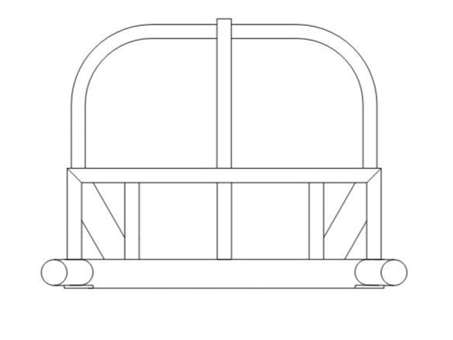 SOFT BALE FORK - Tractor