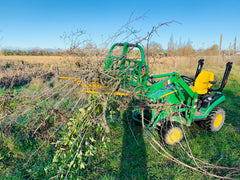 BUCK RAKE - 6 Tyne, Euro Loader & John Deere