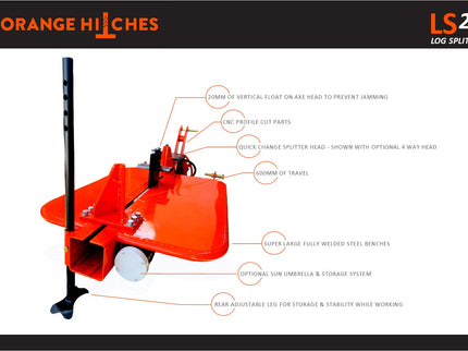 LOG SPLITTER - Tractor