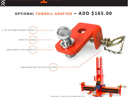 QUICK HITCH - Tractor Three Point Linkage Range